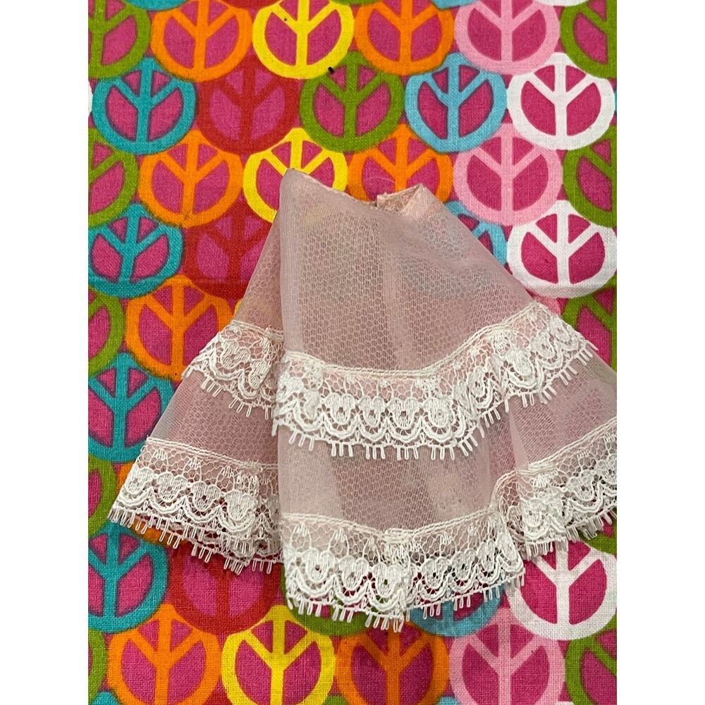 Ideal Toys Pink Petticoat Half Slip Vintage Doll Clothing Tammy #18 As Shown